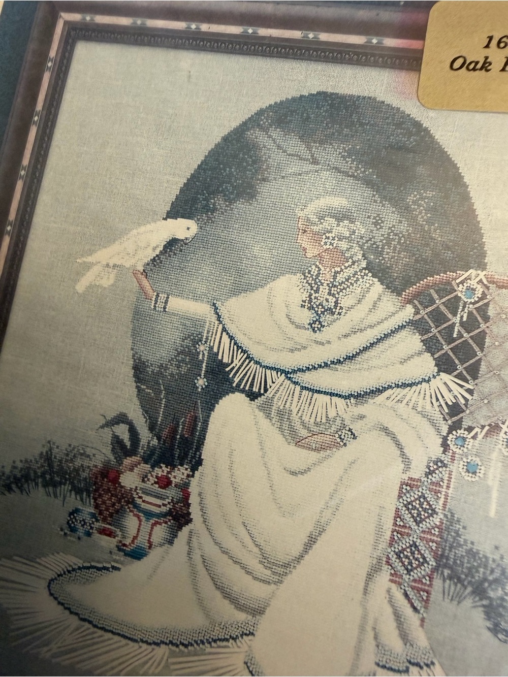 Native American Woman 1995 Butternut Road Spiritdancer Cross Stitch Pattern NEW